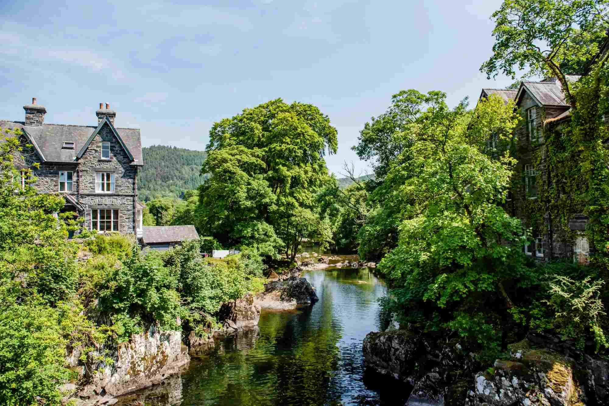 Betws-y-Coed village Gateway to Snowdonia